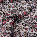 Strass Tulle Noir Multicolore Motif Circulaire - Ribes y Casals