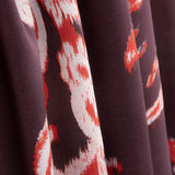 Satin viscose rouge baroque - Ribes y Casals