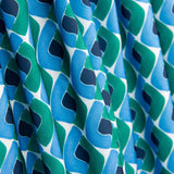 Satin de polyester Vague Rétro - Ribes y Casals