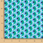 Satin de polyester Vague Rétro - Ribes y Casals