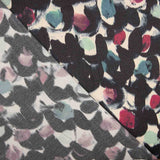 Satin polyester imprimé « Pinceladas Nocturnas » - Ribes y Casals