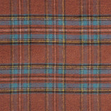 Mouflon à carreaux rouille et bleu pétrole - Ribes y Casals