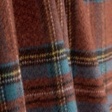 Mouflon à carreaux rouille et bleu pétrole - Ribes y Casals