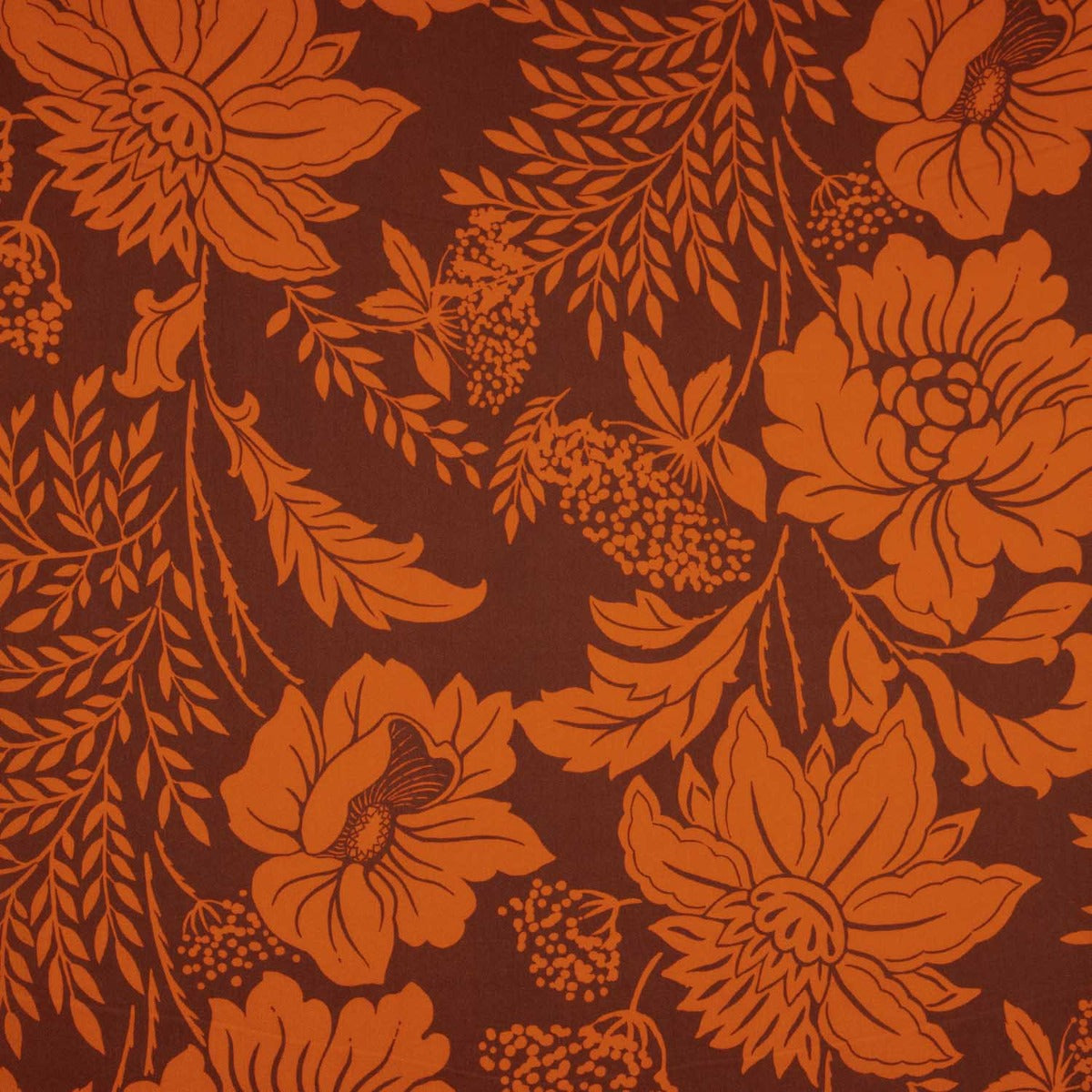 Twill de polyester Autumn Bloom - Ribes y Casals