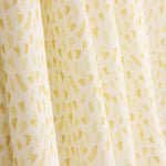 Popeline de coton Feuilles moutarde - Ribes y Casals