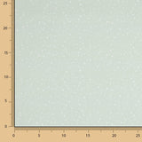 Percal imprimé mini étoiles vert tendre - Ribes y Casals