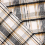 Mouflon à carreaux blancs, gris et moutarde - Ribes y Casals