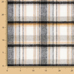Mouflon à carreaux blancs, gris et moutarde - Ribes y Casals