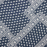 Viscose plate style écharpe indigo - Ribes y Casals