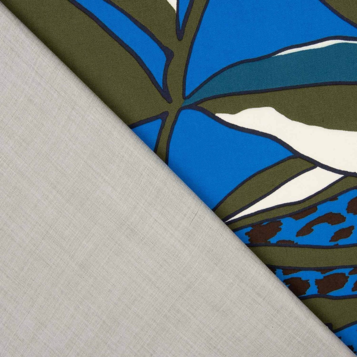 Satin de viscose Tropical Night - Ribes y Casals