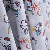 Popeline sous licence Hello Kitty grise - Ribes y Casals