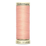 Fil Gutermann 100m Coloris 165 Saumon doux - Ribes y Casals