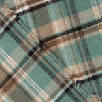 Mouflon à carreaux vert canard et beige - Ribes y Casals