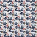 Popeline sous licence Jurassik World New - Ribes y Casals