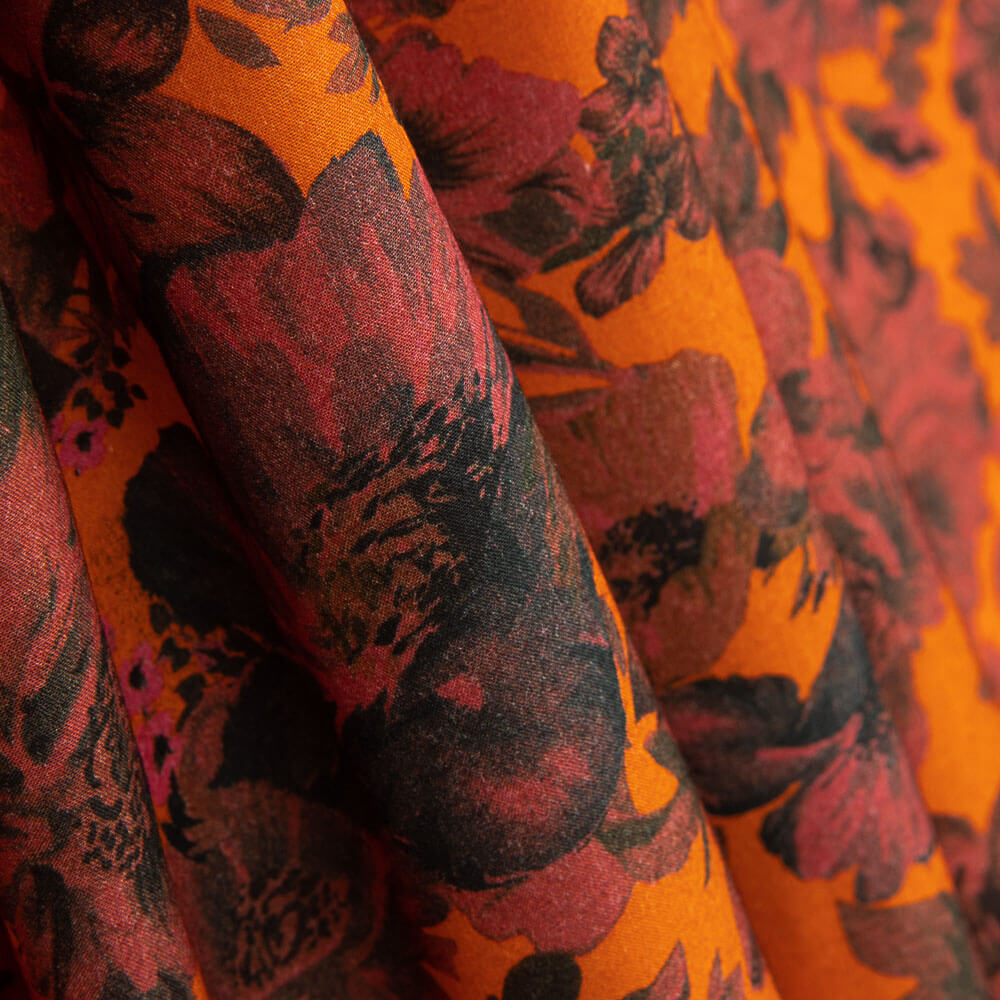 Viscose Marguerite Fleur Écarlate - Ribes y Casals