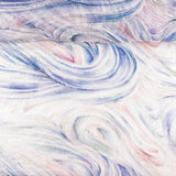 Strass Tulle Blanc et Bleu Doux, touches dégradées - Ribes y Casals