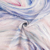 Strass Tulle Blanc et Bleu Doux, touches dégradées - Ribes y Casals