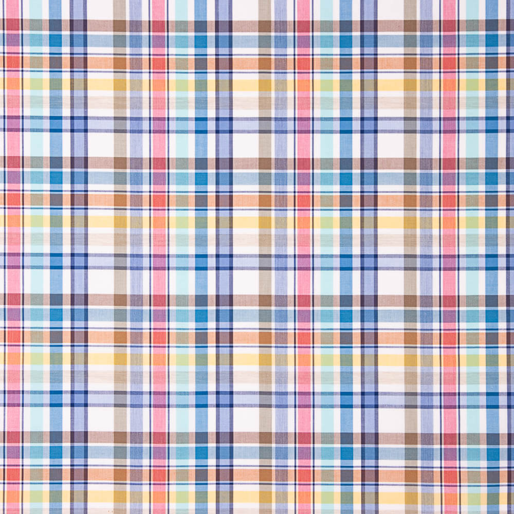 Chemise en popeline à carreaux Oban - Ribes y Casals