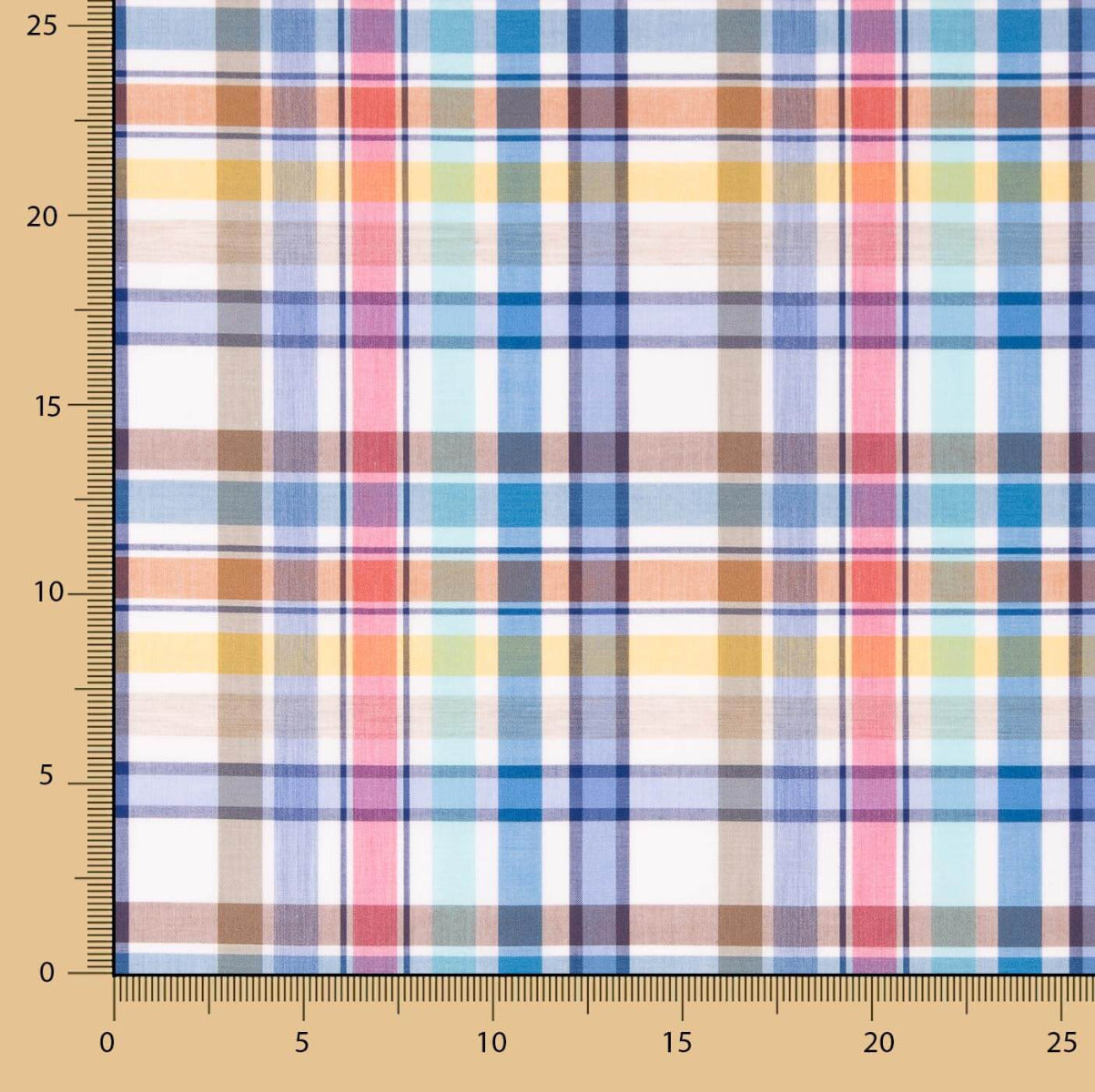 Chemise en popeline à carreaux Oban - Ribes y Casals