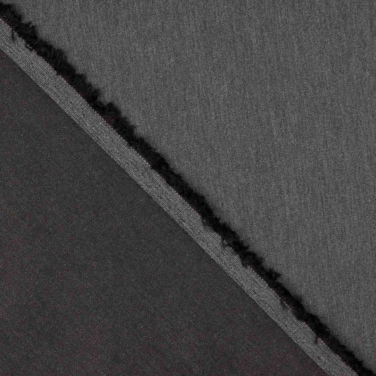 Twill mélangé gris anthracite - Ribes y Casals