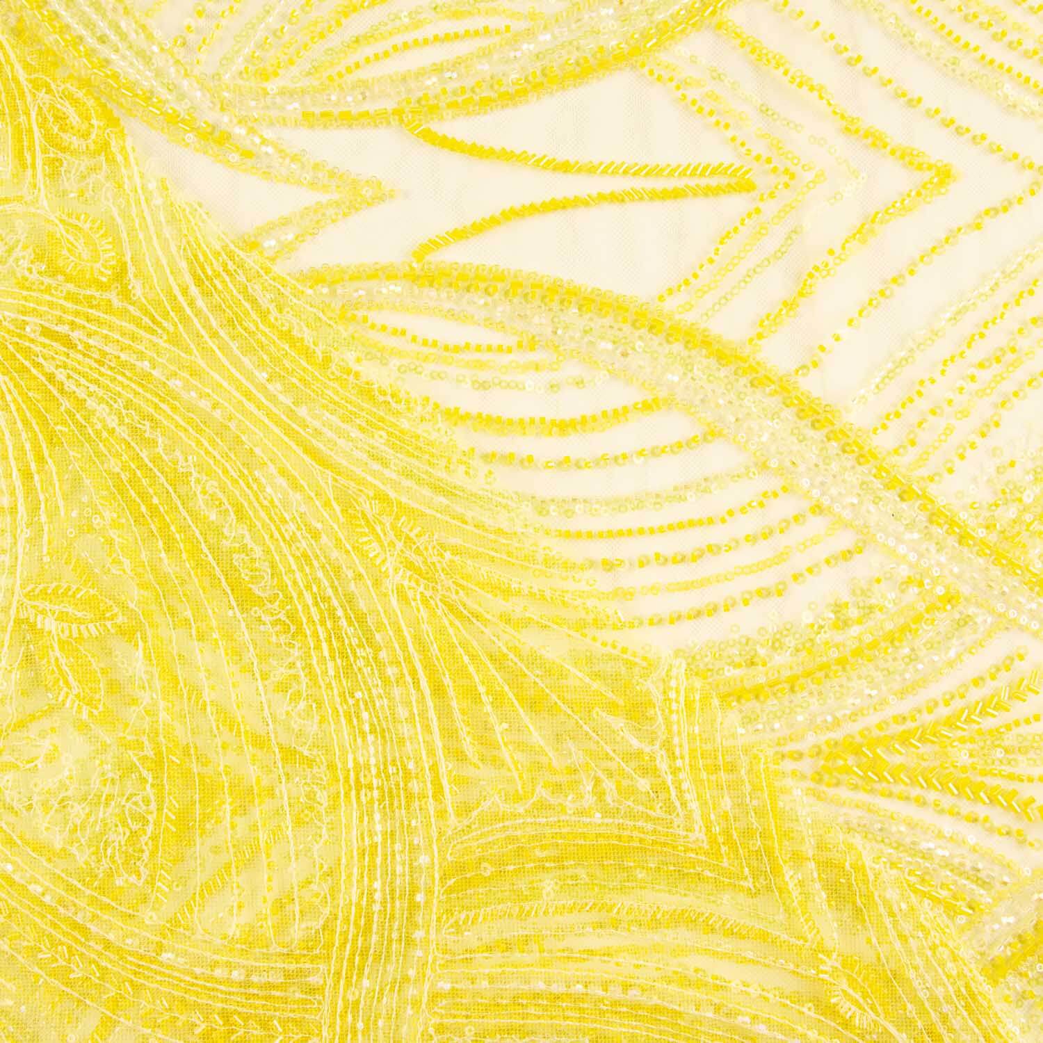 Strass Tulle Jaune Lima Dégradé - Ribes y Casals