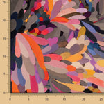 Tissu viscose imprimé fleurs Aurora - Ribes y Casals