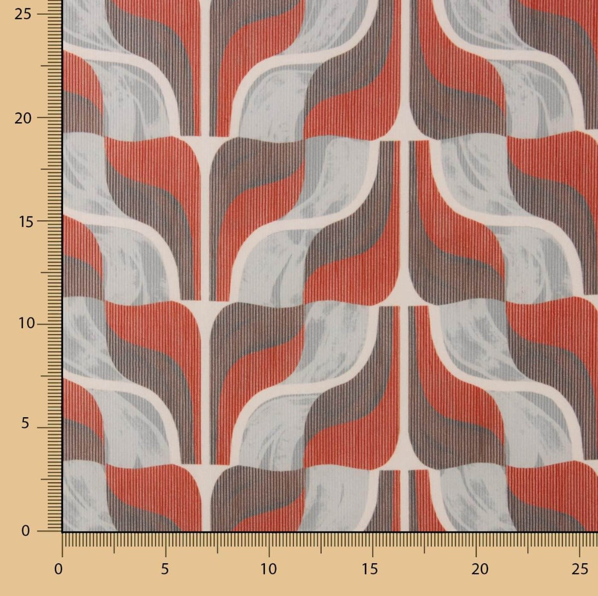 Mousseline de polyester rétro - Ribes y Casals
