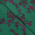 Voile de viscose rose cascade - Ribes y Casals