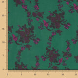 Voile de viscose rose cascade - Ribes y Casals