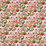 Popeline de coton Christmas Cookies - Ribes y Casals