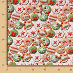 Popeline de coton Christmas Cookies - Ribes y Casals