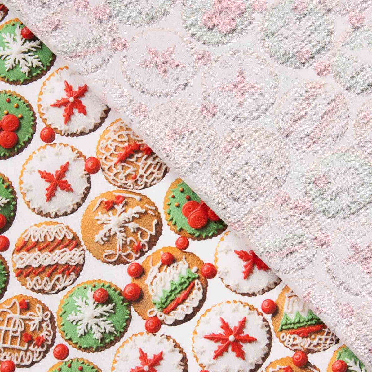 Popeline de coton Christmas Cookies - Ribes y Casals