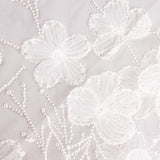 Robe de mariée en tulle blanc avec fleurs brodées « Elegance » - Ribes y Casals