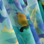 Voile de Coton Bleu Sauvage - Ribes y Casals