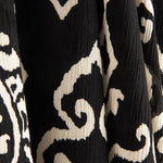 Viscose Bambula imprimée Ikat Nocturno - Ribes y Casals