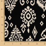 Viscose Bambula imprimée Ikat Nocturno - Ribes y Casals