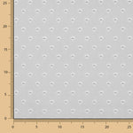 Percal imprimé Brocoli gris - Ribes y Casals