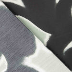 Satin de viscose Jardin nocturne vert et noir - Ribes y Casals