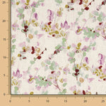 Viscose et lin Imprimé floral artistique - Ribes y Casals