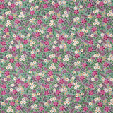 Popeline de coton Wild Garden grise - Ribes y Casals