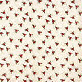 Popeline Noël Ecru Bouquet - Ribes y Casals