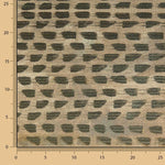 Lin et jute imprimé botanique vert - Ribes y Casals