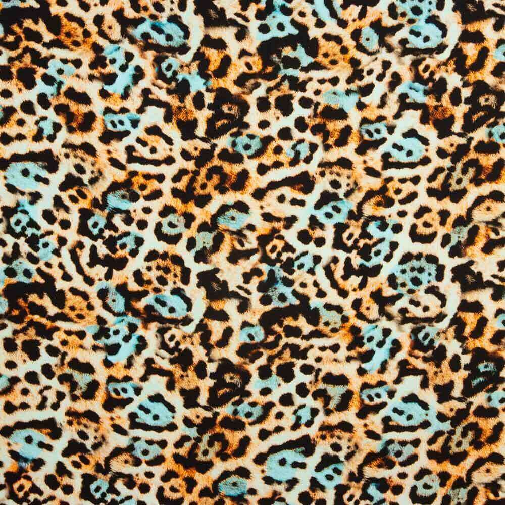 Viscose Jungle Turquoise - Ribes y Casals