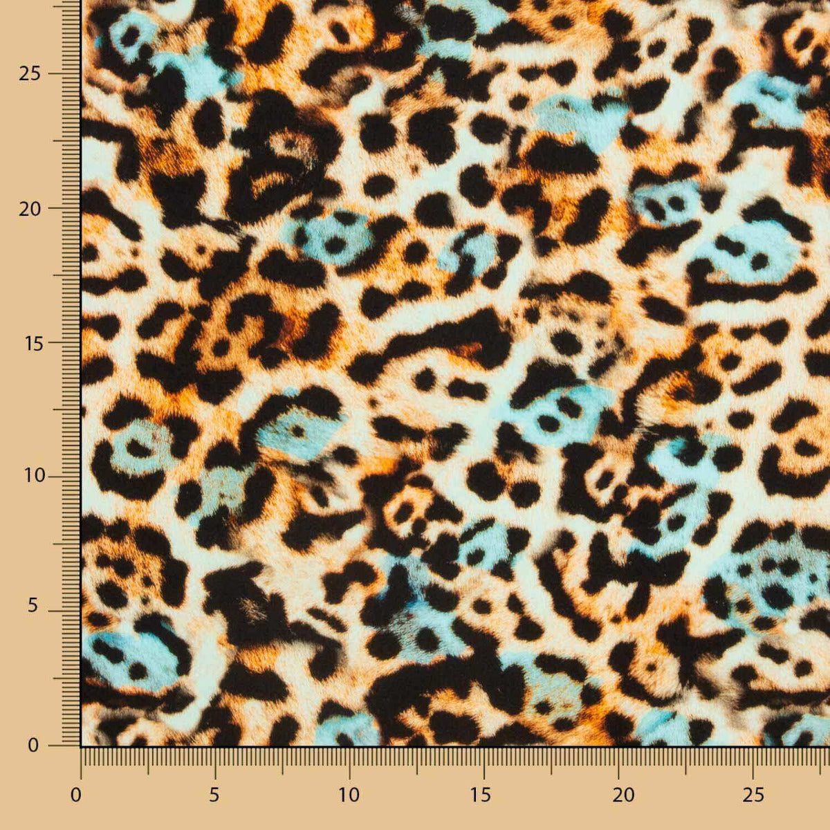 Viscose Jungle Turquoise - Ribes y Casals