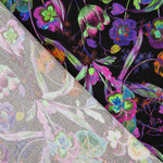 Crêpe Viscose Fleurs Giselle - Ribes y Casals