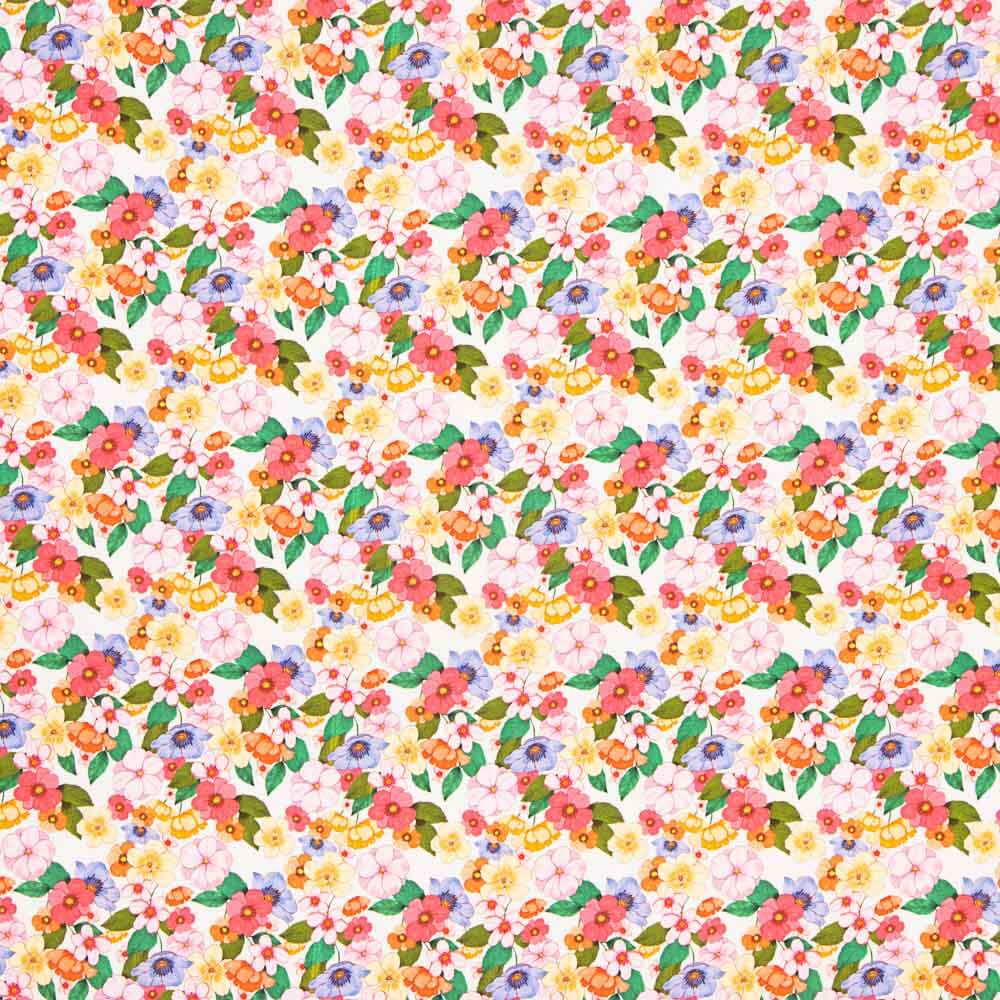 Viscose Fleurs Romane - Ribes y Casals