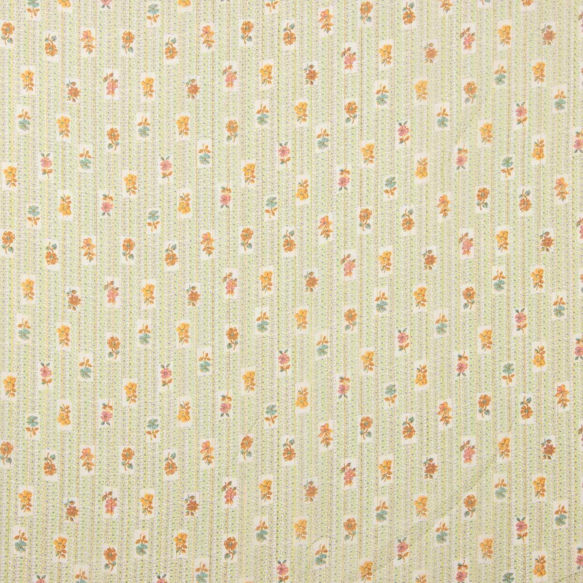 Mousseline de polyester à mini fleurs provençales - Ribes y Casals