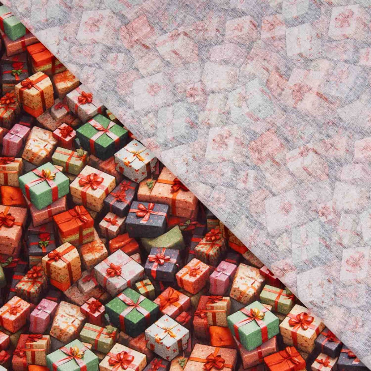 Popeline de coton Christmas Gift Colors - Ribes y Casals