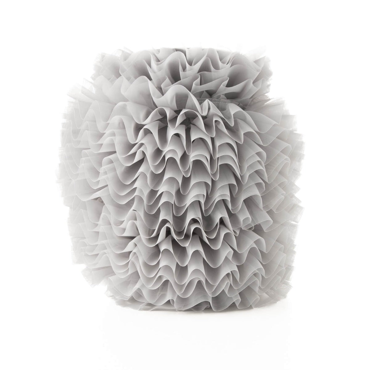 Cinta Plisada Garrucha 6 cm Gris - Ribes y Casals