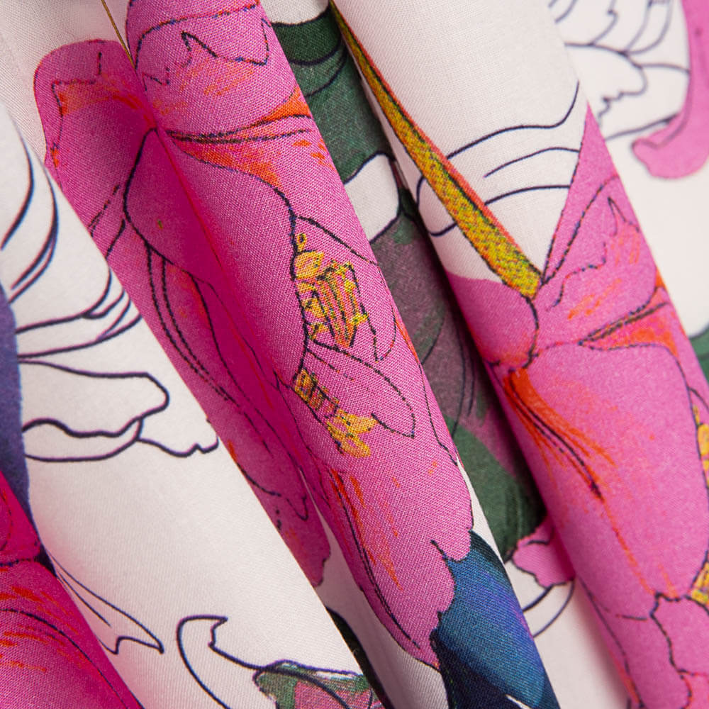 Viscose Inger White - Ribes y Casals